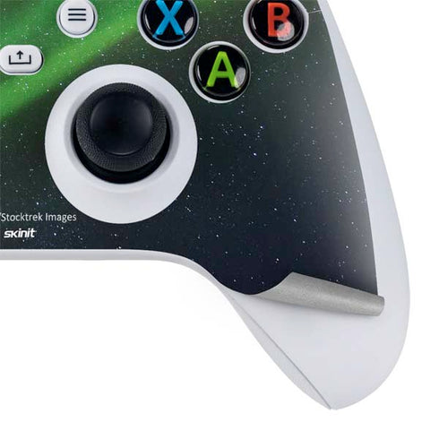 StockTrek Aurora Borealis Dances Above the Arctic Ocean Xbox Series S Controller Skin